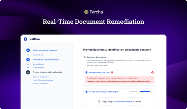 Accelerate Business Onboarding with Real-Time Document Remediation