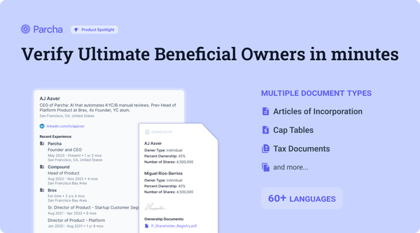 Product Spotlight: Verify Ultimate Business Ownership in minutes